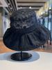 Lace Flower Bucket Women's Summer Eaves UV Protection Travel Foldable Sun Hat_voghion.com