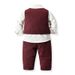 kid's clothing Boy's waistcoat dress white shirt suit pants three-piece set_voghion.com