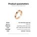 2025 Luxury High-End Rose Gold Four-Leaf Clover Open Fashionable Exquisite Adjustable Index Finger Unique Ring_voghion.com