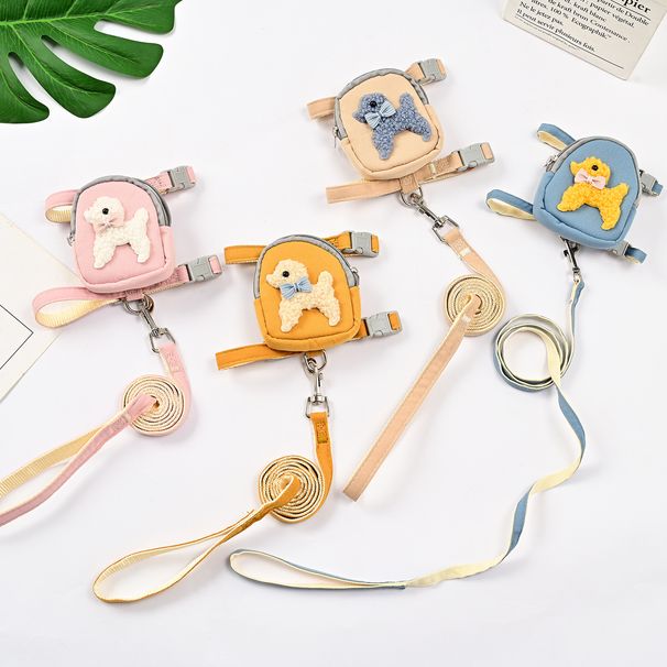 Kleine anti-ontsnapping verstelbare rugzak stijl vier seizoenen kat en hond wandelen thuisgebruik lijn_voghion.com