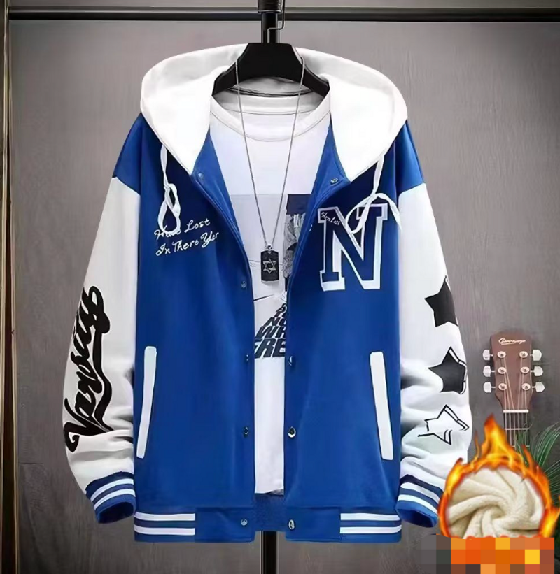 Herrenbekleidung Hochwertige Ware Frühling und Herbst Neue lose Jacke_voghion.com