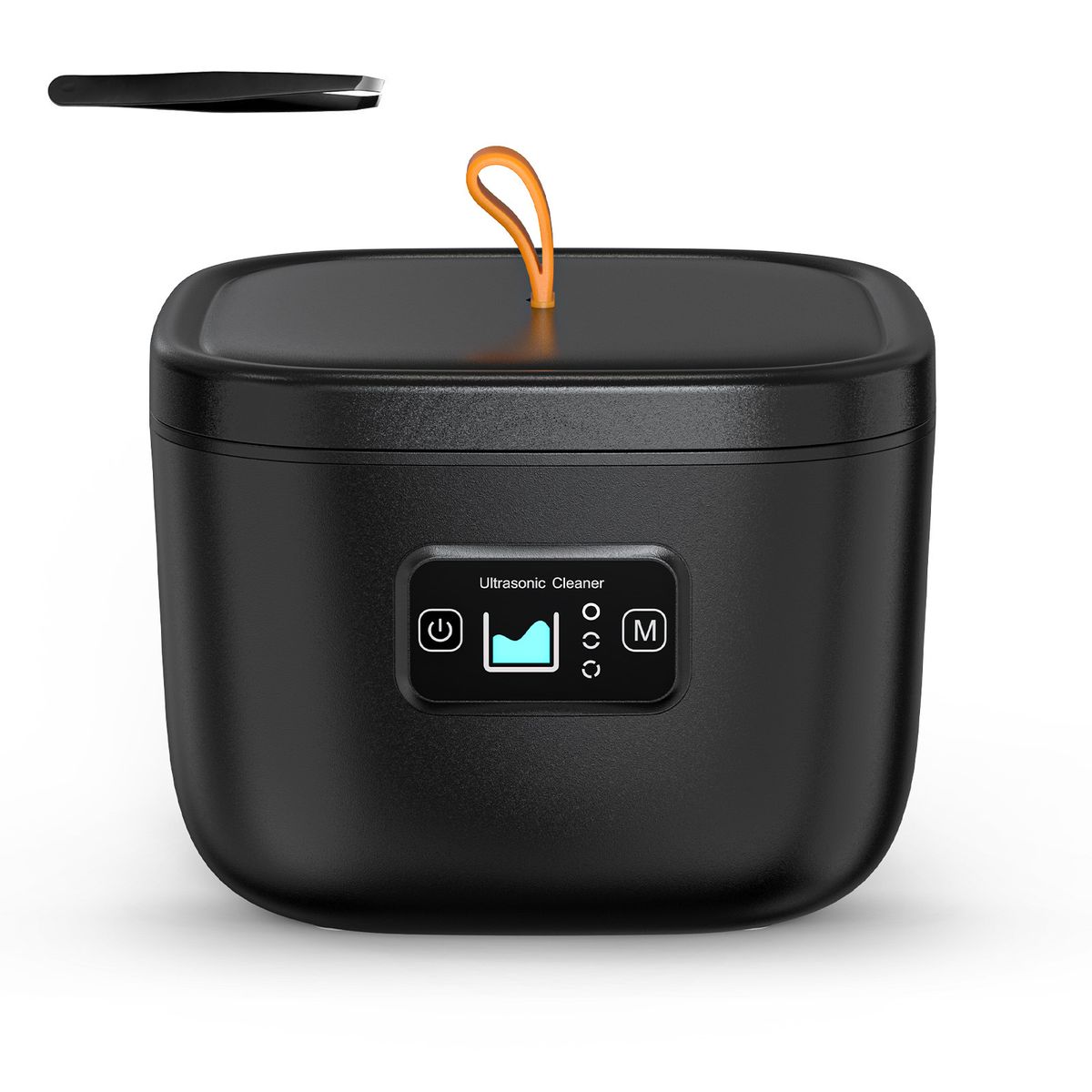 Ultraskaņas tīrīšanas mašīna, kontaktzobu komplekts, protēžu turētājs, brilles, pulkstenis, mazs ultraskaņas tīrītājs_voghion.com