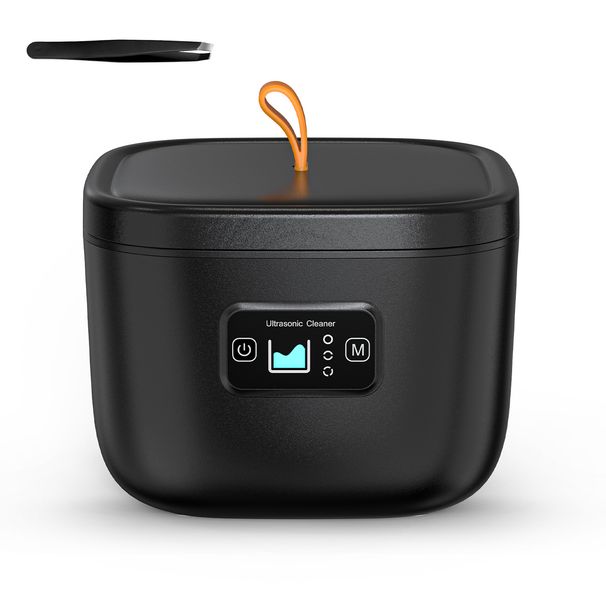 Ultraskaņas tīrīšanas mašīna, kontaktzobu komplekts, protēžu turētājs, brilles, pulkstenis, mazs ultraskaņas tīrītājs_voghion.com