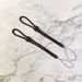 Mobile phone lanyard wrist short round rope with telescopic adjustment universal mobile phone case lanyard short nylon hanging neck wholesale_voghion.com