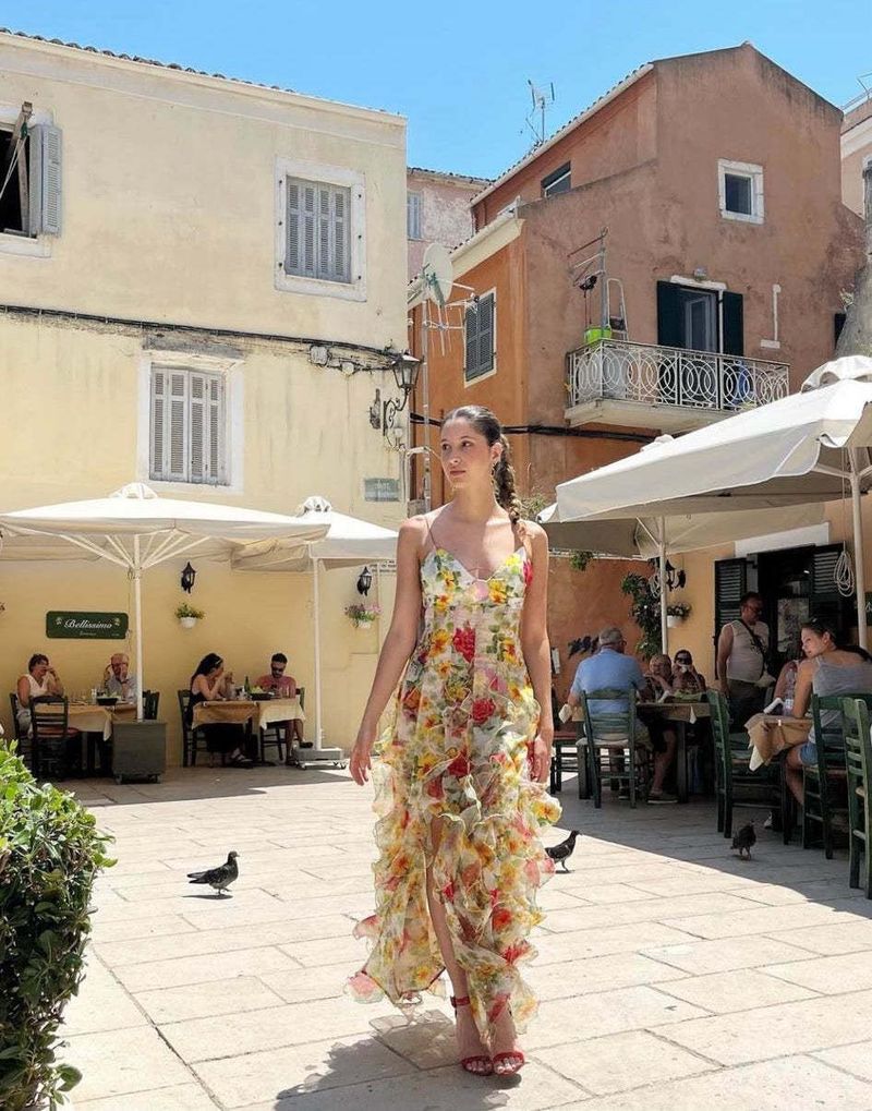 Abito da sera in chiffon con fiocco da fata, stile da donna_voghion.com