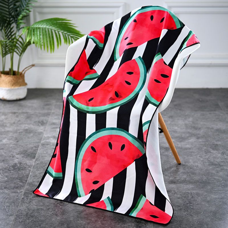Microfiber Beach Soft Easy Absorbent Strong Sports Adult Shawl Quick-Dry Swimming Printed Bath Towel_voghion.com