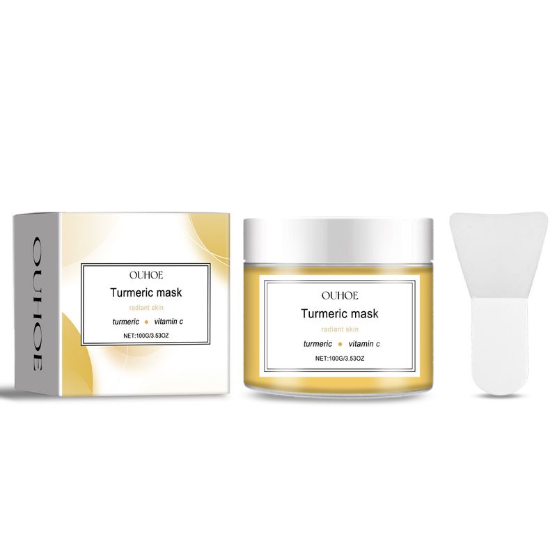 Turmeric Mask Turmeric Nourishing Deep Cleansing Moisturizing Skin Care Mask_voghion.com