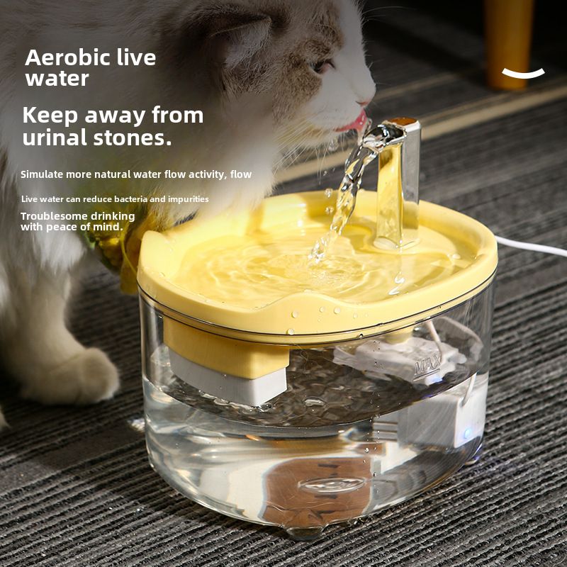 Neuer automatischer Wasserspender für Haustiere für Katzen und Hunde_voghion.com