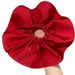 Dan Silk Charm ~ Fascia per capelli oversize in tessuto rosso francese con intestino crasso, di alta qualità, per donna, per Capodanno_voghion.com