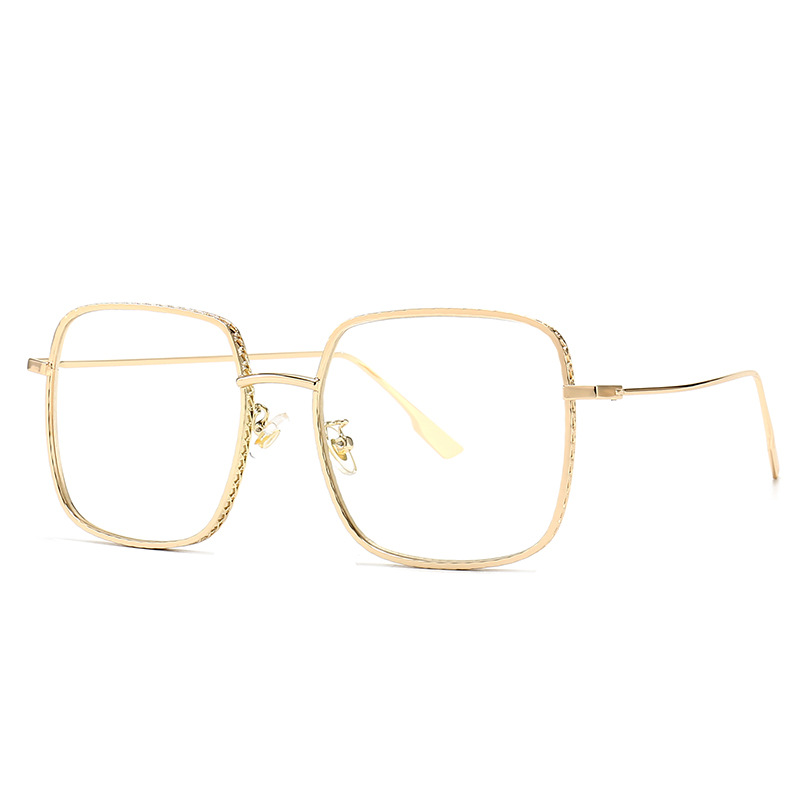 new modern retro square frame sunglasses INS style street style big-name sunglasses 8030_voghion.com