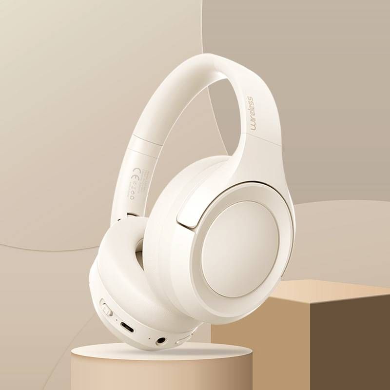 New ANC Active Noise Cancellation Headset Bluetooth Headphones Long Life Simple Folding Bluetooth Wireless Headset_voghion.com