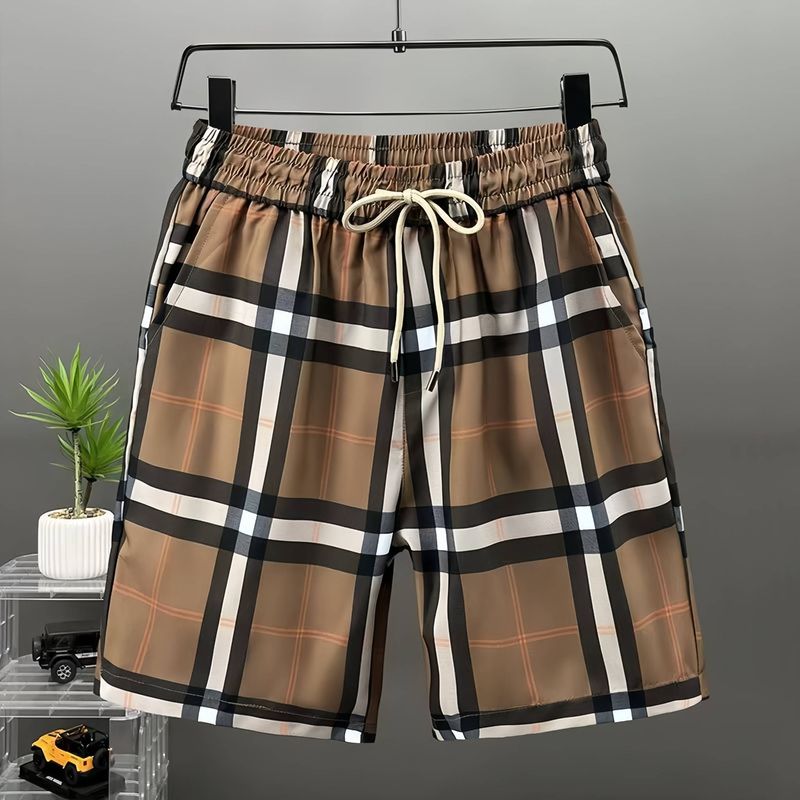 Summer Men's Shorts Trendy Casual Pants Loose Casual Pants Comfortable Breathable Beach Pants_voghion.com