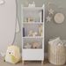 Kids 4-Tier Bookcase, Children's Book Display, Bookshelf Toy Storage Cabinet Organizer For Children's Room, Playroom, Nursery_voghion.com