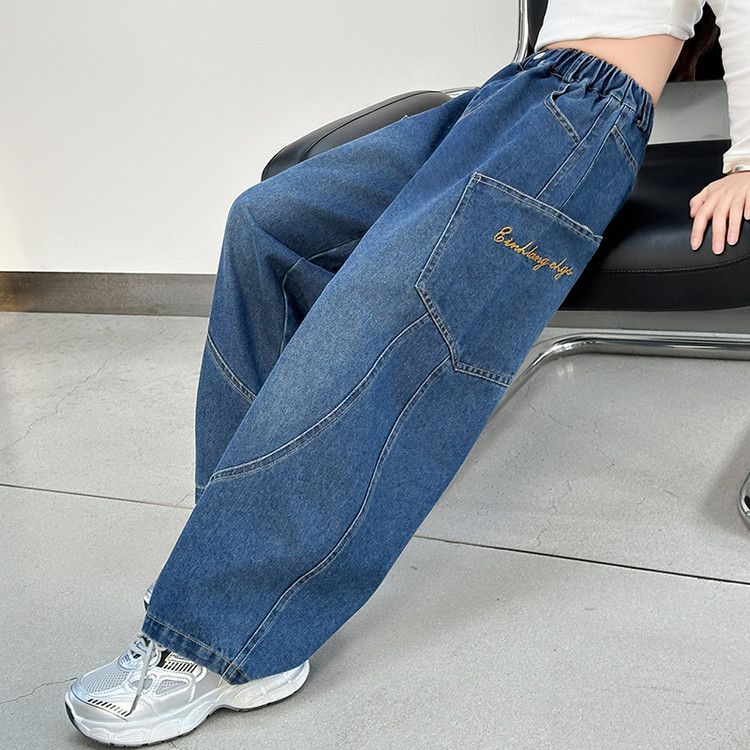 2505 Scimitar Jeans für Mädchen lose verschiedene 2025 Frühling Jeans_voghion.com