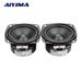 AIMA Lot de 2 haut-parleurs audio portables 3 pouces 4,8 ohms 15 W étanches à gamme complète pour home cinéma_voghion.com