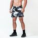 Men's Camo Training Shorts - 5" Gym Workout Shorts For Running & Squats (Breathable Quick-Dry Anti-Chafing Liner Lightweight & Stretchy)_voghion.com