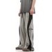 Herren Streetwear Cargohose – Double-Zip Tech Joggers (Olivgrün/Rot, Polyestermischung, M-3XL)_voghion.com