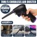 45000 RPM Cordless Air Duster Compressed Air Blower Ferramenta de limpeza para computador Laptop Teclado Eletrônicos Limpeza para câmera_voghion.com