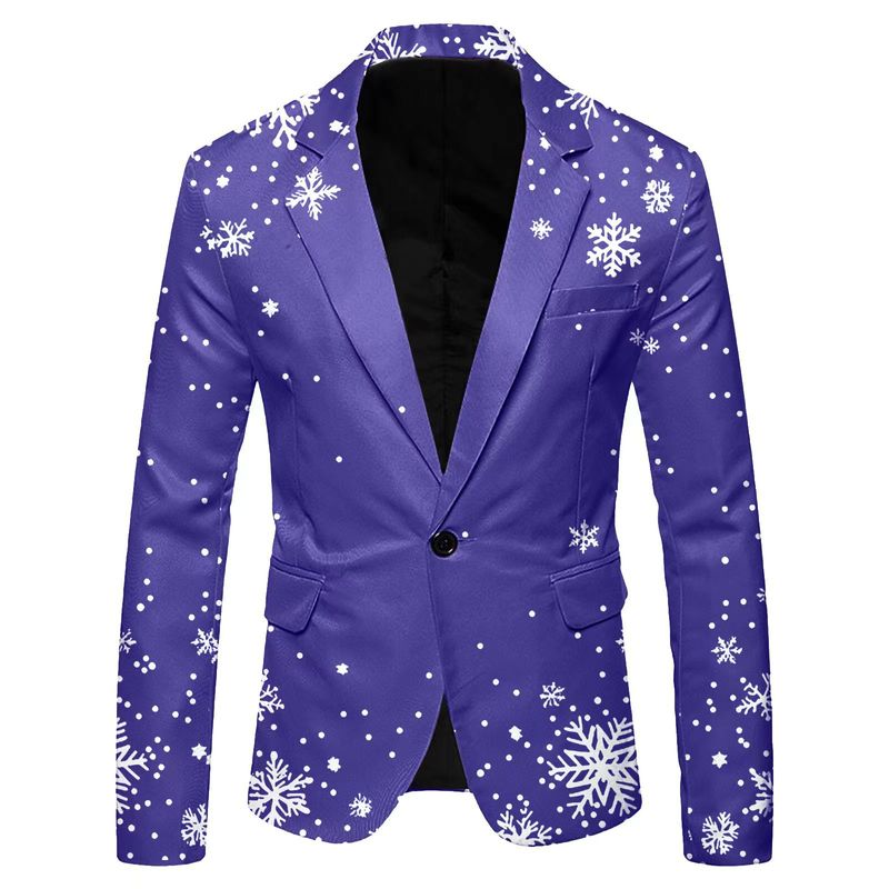 Men's Clothing Suit Jacket New Christmas Fashion Casual Suit Men's New Holiday Suit Tops_voghion.com