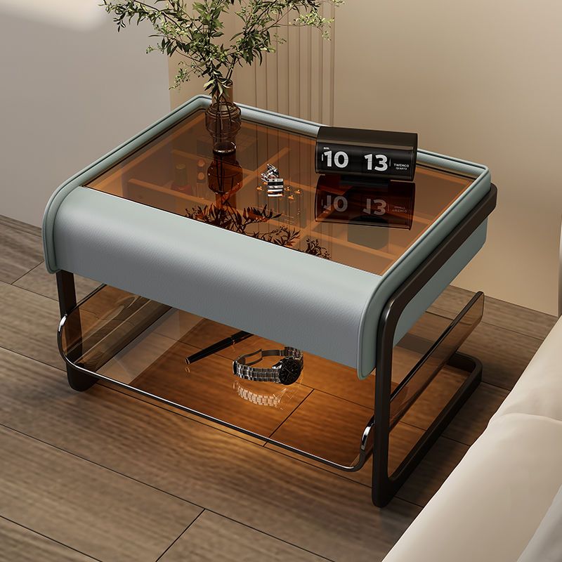 Smart Table Modern Minimalist Bedroom Light Luxury High-end Sense Internet Celebrity Multifunctional Living Room Home_voghion.com
