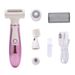 4-in-1 Multifunctional Electric Shaver - Pink Hair Removal Device For Women, Rechargeable_voghion.com