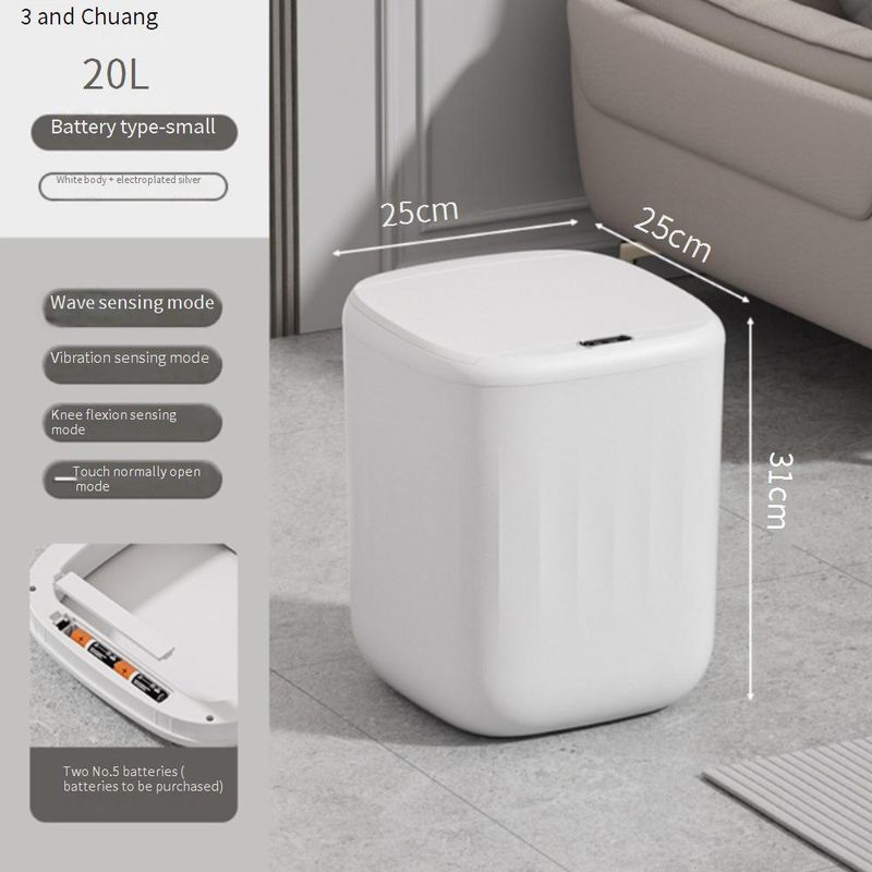 Odor-Sealing Smart Bin - 22L Capacity | Silent Operation | Waste Sorting
_voghion.com
