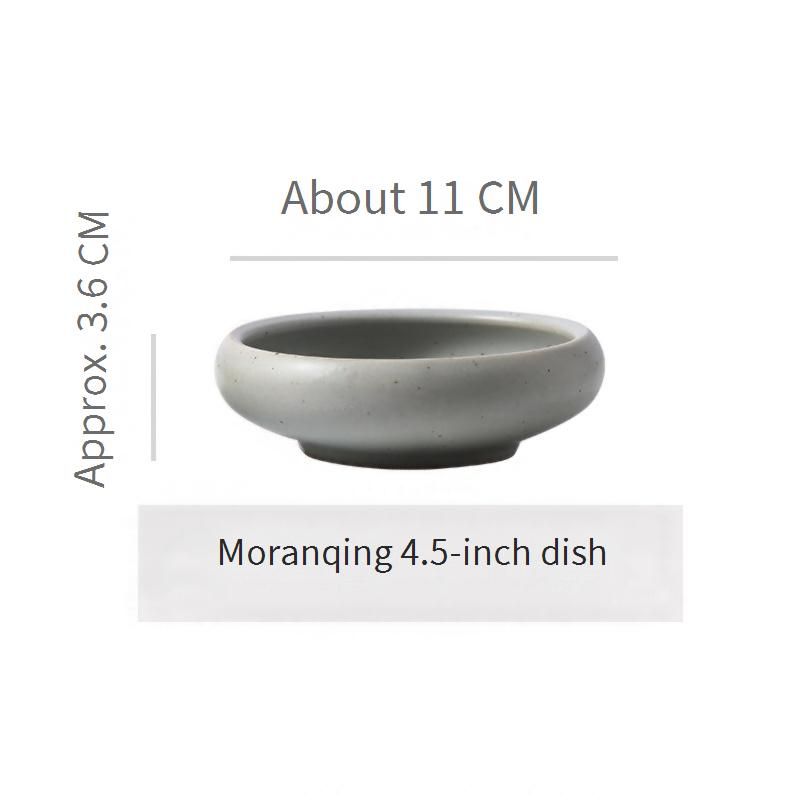 Retro Ceramic Bowl Set - Handcrafted Stoneware For Rice, Dessert & Salad, Multi-Purpose Home & Restaurant Use_voghion.com