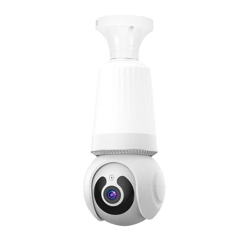 Q26 Bulb Security Camera - 360° Wireless WiFi Indoor Smart Monitor With Remote Phone Access_voghion.com
