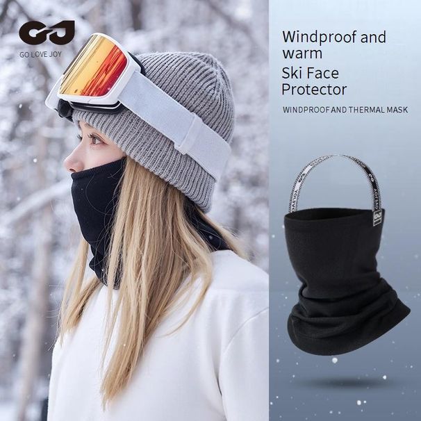 Premium-Winter-Ski-Gesichtsmaske und Sturmhaube – Fleecegefüttert, winddicht, Kälteschutz für Skifahren, Radfahren und Outdoor-Sportarten_voghion.com