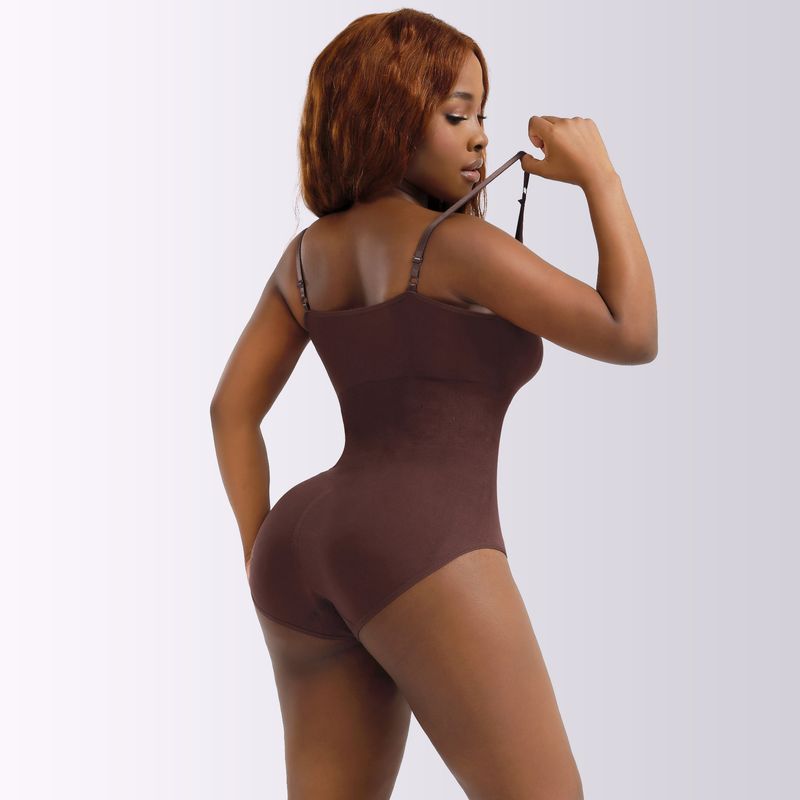 New One-piece Shapewear Enhanced Edition Open End Triangle Beauty Underwear Corset Slimming Suit Full Body Shapewear_voghion.com