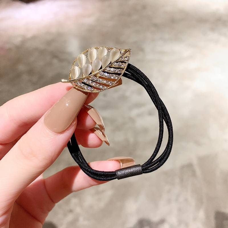 Bandes de cheveux de Style coréen pour femmes, chouchous pour filles, porte-queue de cheval, bande en caoutchouc, accessoires pour cheveux_voghion.com