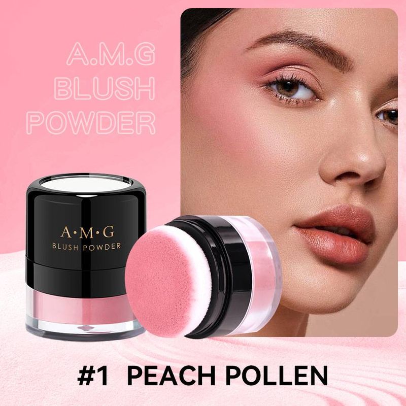 AMG Blusher - Multiple Color Series, Waterproof, Matte Finish, Easy To Apply And Non-bleeding_voghion.com