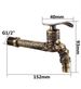 European Retro Style Faucet, Antique Style Extended Faucet, Long Mop Sink Faucet, 1/4-inch Wall-mounted American Style Faucet_voghion.com