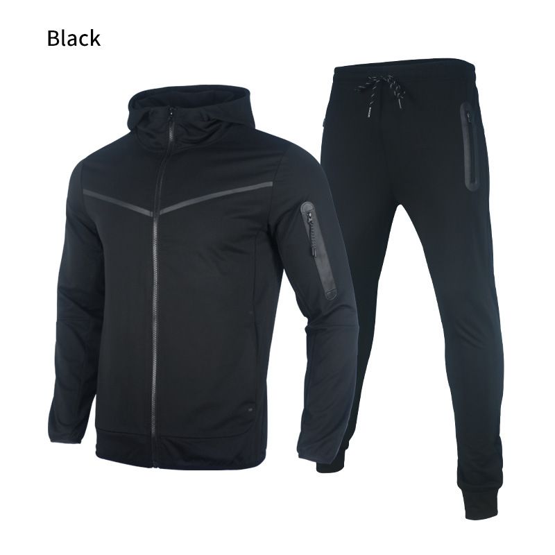 Herreklær uavhengig stasjon vår- og høstjakke bukser hettegenser sports- og fritidsdress herredress_voghion.com