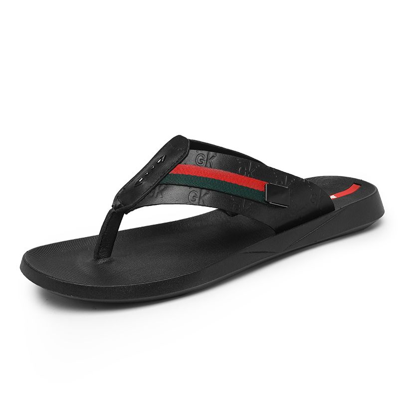 Chinelos masculinos 2024, novos chinelos de verão, antiderrapantes, com sola macia e resistente ao desgaste, com presilhas, moda praia, sandálias masculinas_voghion.com