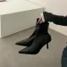 Fashion Pointed Toe High Heel Booties: Versatile Euro-American Style, Black/Beige E50f_voghion.com