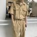 Men's Jumpsuit Suit Thin Set With Handsome New Jumpsuit Trousers Overalls_voghion.com