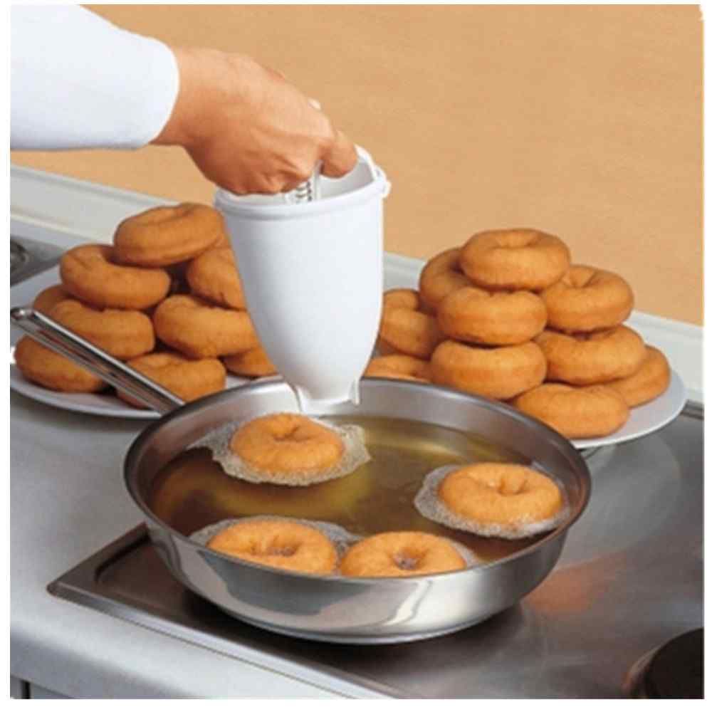 3 Adet Magic Fast Plastik Donut Makinesi Waffle Kalıpları Mutfak Aksesuarları Pişirme Gereçleri Donut Makinesi Kek Kalıbı Bisküvi Kurabiye Kendin Yap Pişirme Aracı_voghion.com