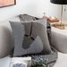 2025 Creative Patchwork Nordic Sofa Cushion Bay Window Bedroom Houndstooth Gray Horse Head Light Luxury Throw Pillow Cover_voghion.com