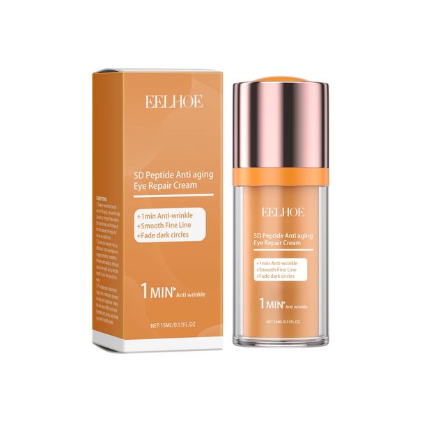 EELHOE 5d Peptide Eye Repair Cream Moisturizing And Smoothing Fine Lines Around Eyes And Firming Repair Eye Cream_voghion.com