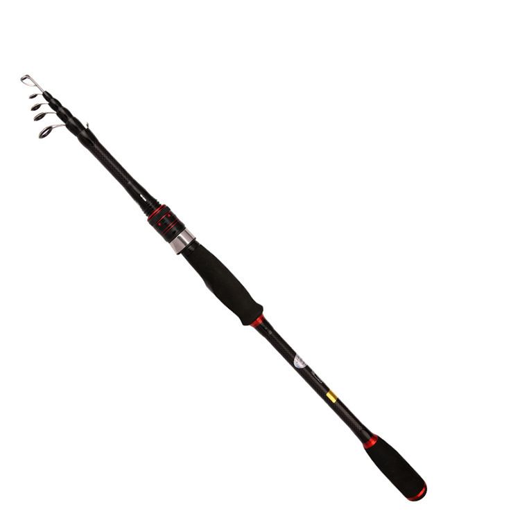 Carbon Telescopic Lure Short Section MH Adjustment Super Hard Convenient Fishing Rod Gun Straight Handle Vibration Type Sea Rod Casting Rod Set_voghion.com