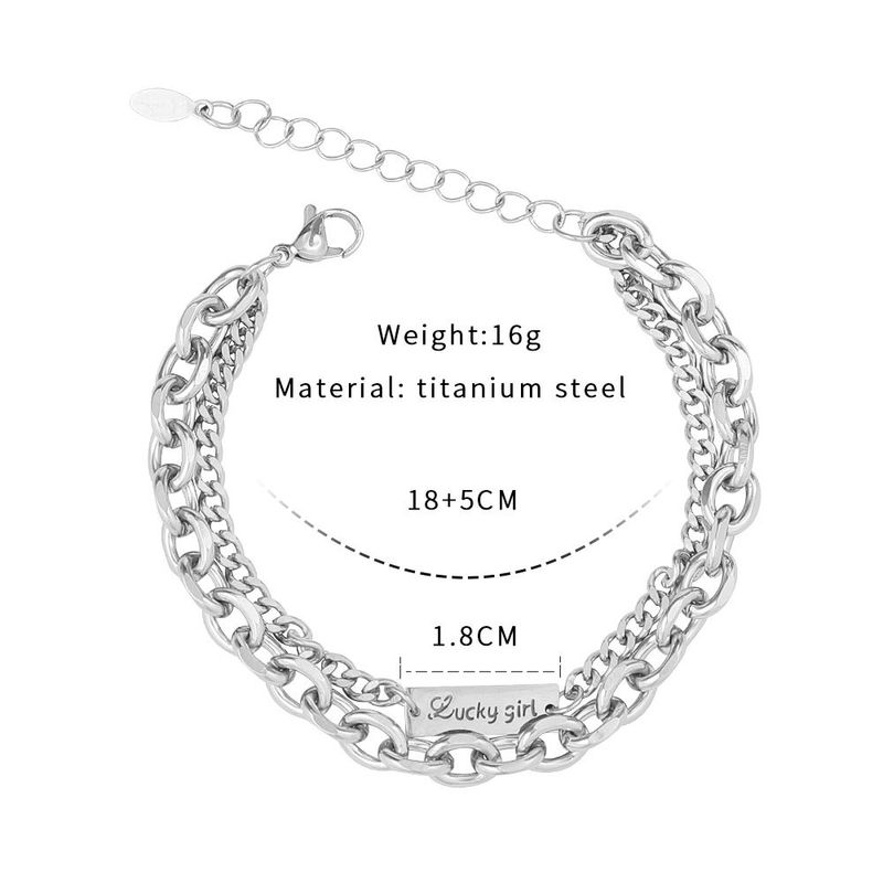 Men's Trendy High-End Simple Elegant Hip-Hop Cuban Style Titanium Steel Bracelet For Men_voghion.com