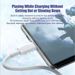 Câble de charge rapide USB A vers Type C 10 A pour téléphone portable Samsung_voghion.com
