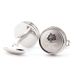 High-End-Manschettenknöpfe aus Metall für französisches Hemd, Drehmaschine, rund, Herrenhemd, Zubehör, Manschetten, vier Farben optional_voghion.com