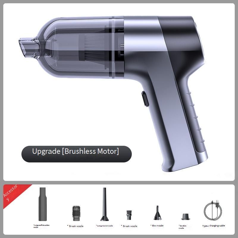 Wireless handheld car vacuum cleaner three in one high power portable wet and dry dual use brushless high suction vacuum cleaner_voghion.com