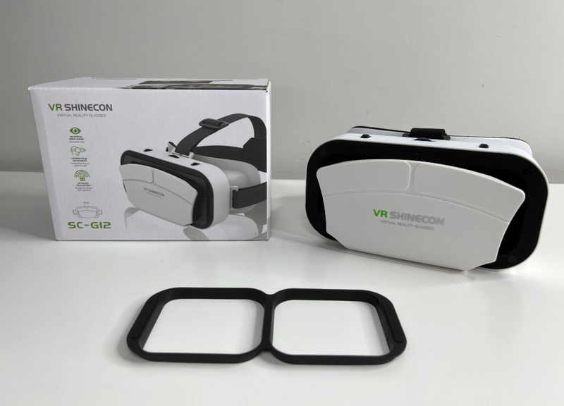 VR Glasses, 3D Movie All-in-one Game Console, Immersive Virtual Reality Glasses, VRShinecon_voghion.com
