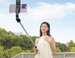 Palo de viaje Bluetooth de 1,7 m, portátil, para selfies, para teléfono, mini trípode giratorio de 360 grados, universal_voghion.com
