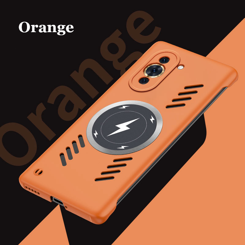 Frameless Heat dissipation Magnetic PC Case For Huawei nova 11 10 9 8 7 SE Pro Ultra 5G Magsafing Wireless Charging Shell Cover_voghion.com