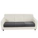 Housse de canapé élastique avec accoudoirs - Housse de canapé extensible universelle en polyester pour canapés sectionnels (couleurs unies)_voghion.com