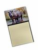 NEW Hippopotamus Sticky Note Holder Refillable Dispenser Self-Sticky Note Pads, Memo Pads Blank Desk Accessories_voghion.com